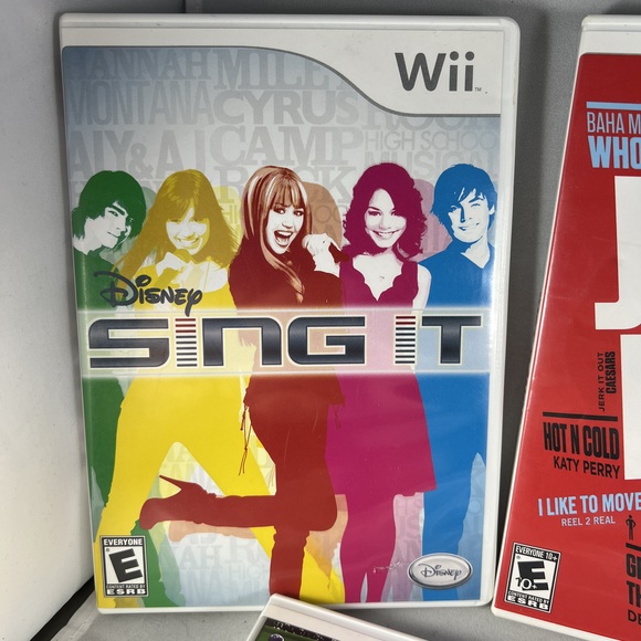 Nintendo Wii Games 5 Pack Family Party Gaming Motion Controlled Interactive Fun - Picture 2 of 11